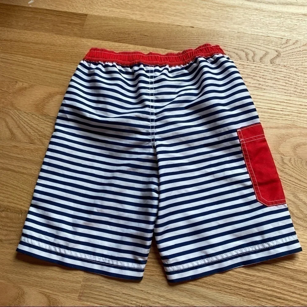 Hanna Andersson Swim Trunks Shorts Sz 110 5 Mesh Lined Bathing Suit Kids Toddler